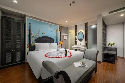 디럭스 더블룸 또는 트윈룸 — Amara Hanoi Hotel and Spa